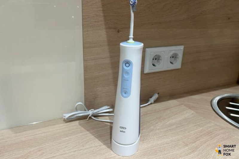 Water flosser is shown.